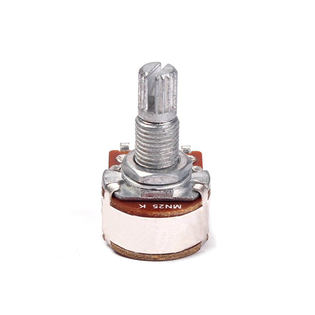 Guitar Pots 250k 500k Dual Volume Tone -blend Potentiometer MN25K Solder Lugs Audio-potentiometers Amp Amplifier Double Layer