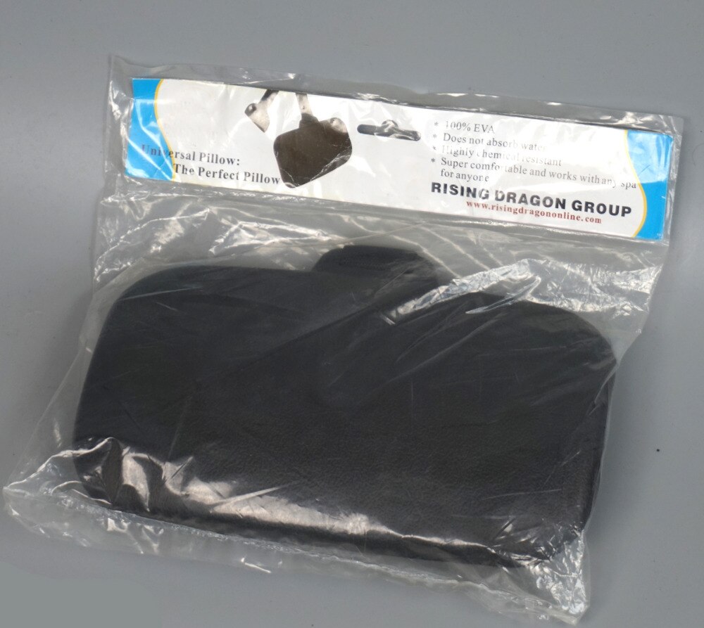 EVA Tub Universal Spa Pillow fits most of spa tub headrest(black)