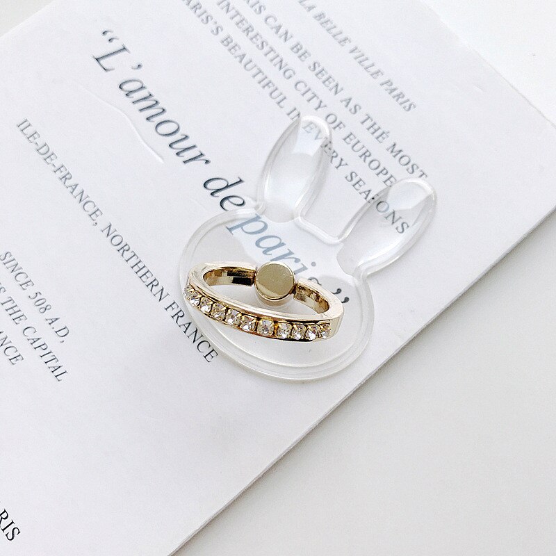 10Pcs Clear Mobiele Telefoon Strass Ring Houder Telefoon Cellulaire Ondersteuning Accessoires Telefoon Stand Socket Voor Alle Smartphone: 05