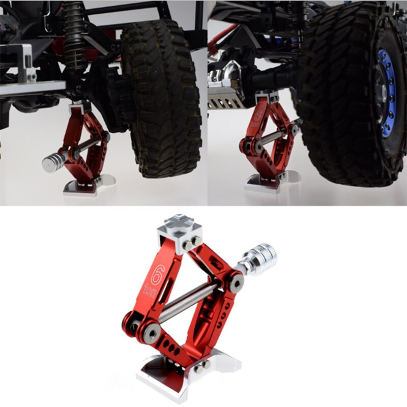 RC Car 1:10 Scale Adjustable Metal Scissor Jack Tool for RC Crawler Axial SCX10 Traxxas TRX4 Tamiya CC01 D90