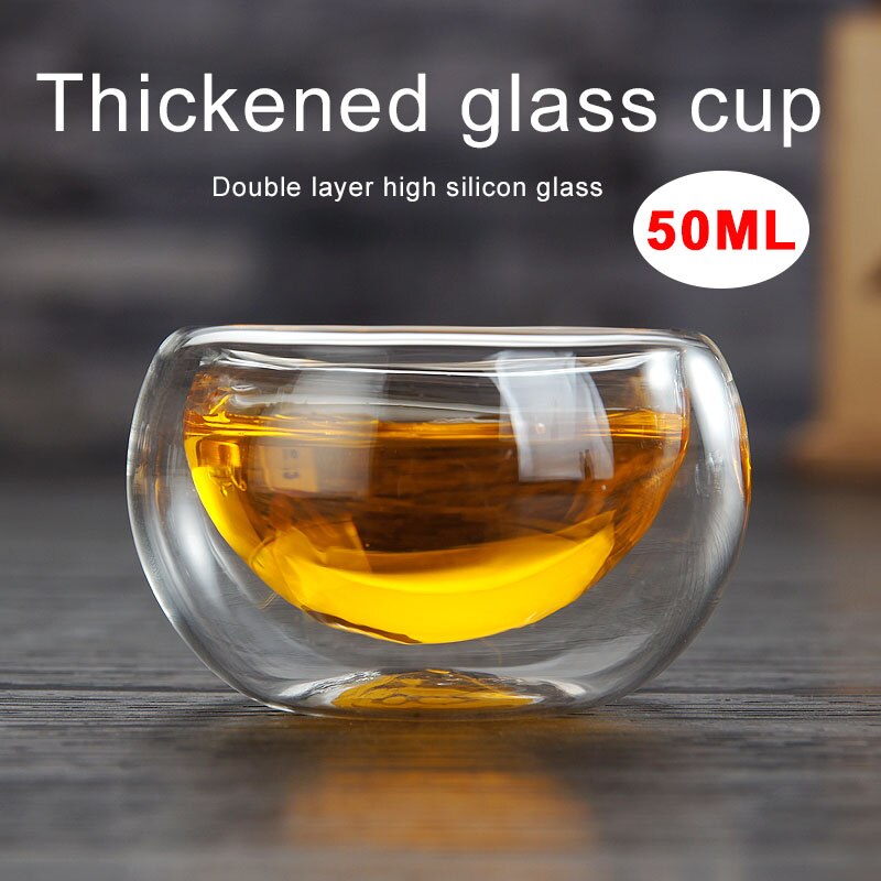 Coffee Mugs Insulated Thermal Glass Tea Cup Dining Glass Glass Cup Dining Glass