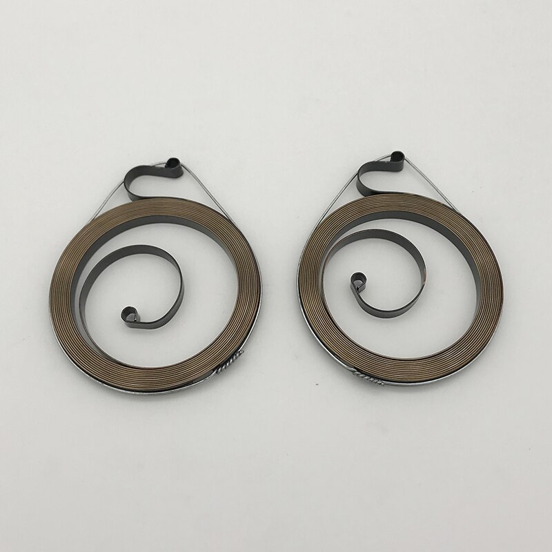 2pcs Recoil Pull Starter Spring Fit For Stihl BG45 BG46 BG55 BG65 BG85 HS45 SH55 Series Blower Chinese Chainsaw Replace Parts