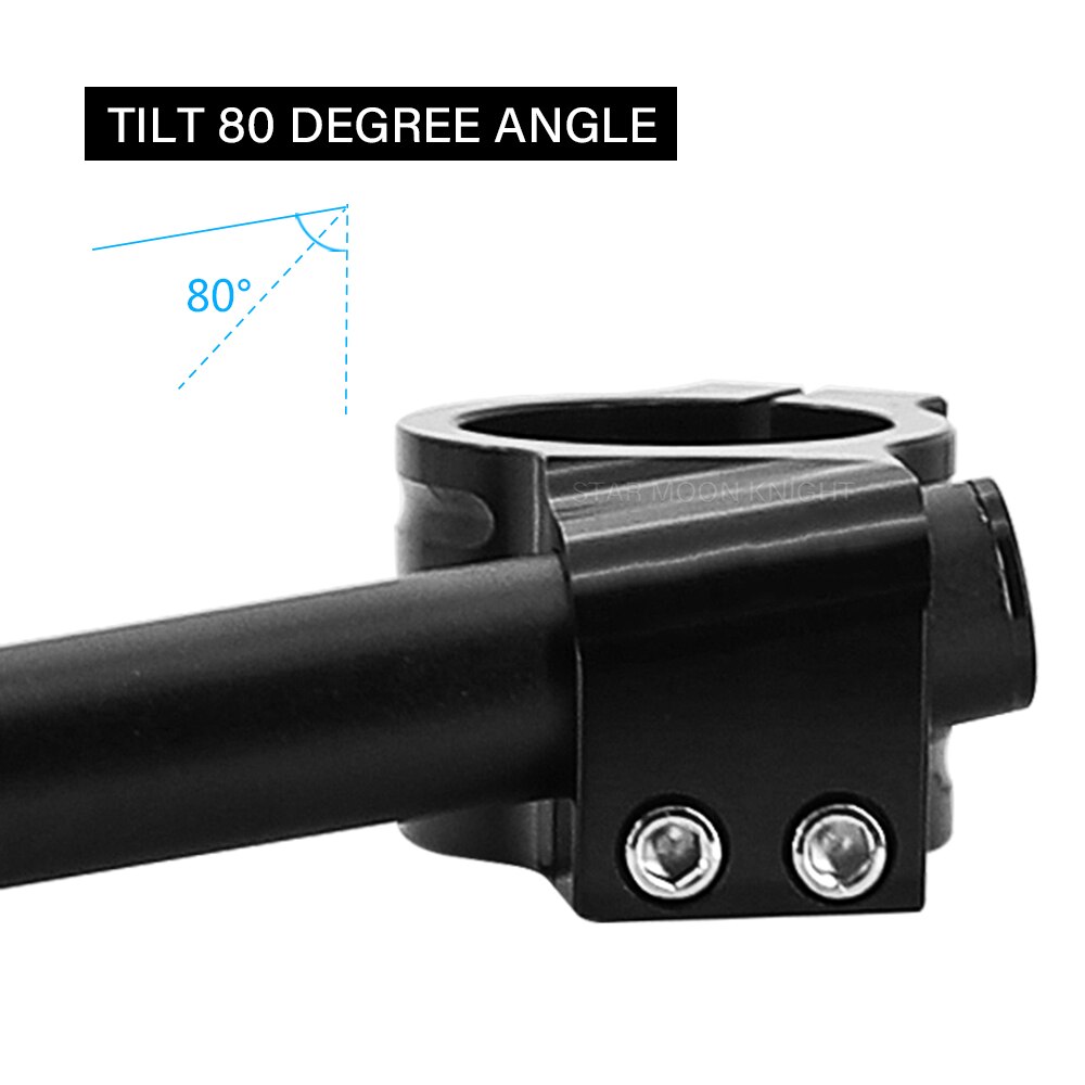 Manillar de horquilla con Clip, para Suzuki GSX-R, 1300, 1000, 750, 600, 125, GSX, 600, 750, GSF, 1100, 400, SV650, RF600, GS500, TL1000