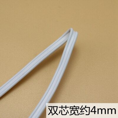 Masque souple coloré pour masques 10 m/Lot | Avec noyau, corde ronde plate élastique, bande caoutchouc, accessoire de couture de bricolage: 4mm