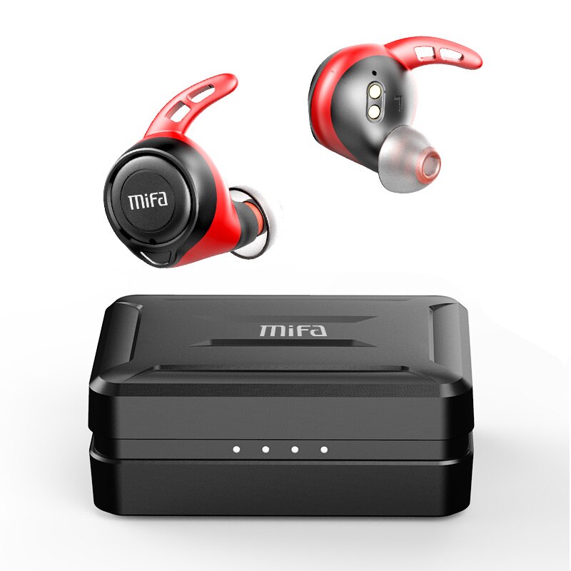 Mifa – écouteurs sans fil bluetooth 5.0, oreillettes X11 TWS Ture apt-x, étanches IPX7, CVC 8.0, réduction de bruit, temps de jeu de 100H: Default Title