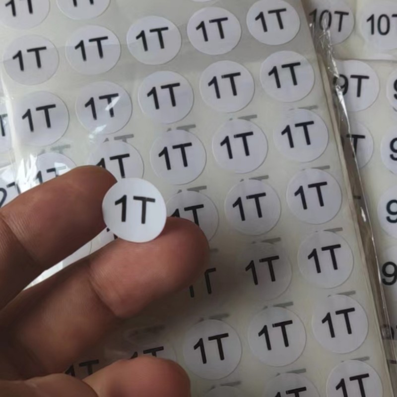100pcs Sticker size label for baby clothes print stickers kids sizes labels 1T 2T 3T 4T 5T 6T 7T 8T 9T 10T Kids Clothing tags