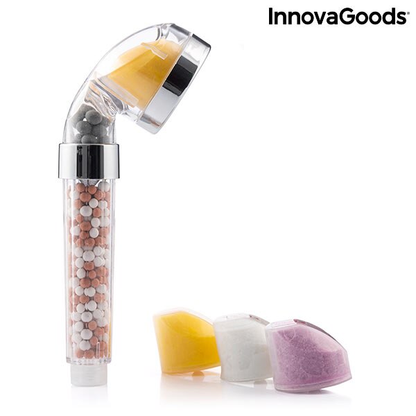 Douche multifonction avec aromathérapie et minéraux, shosure InnovaGoods