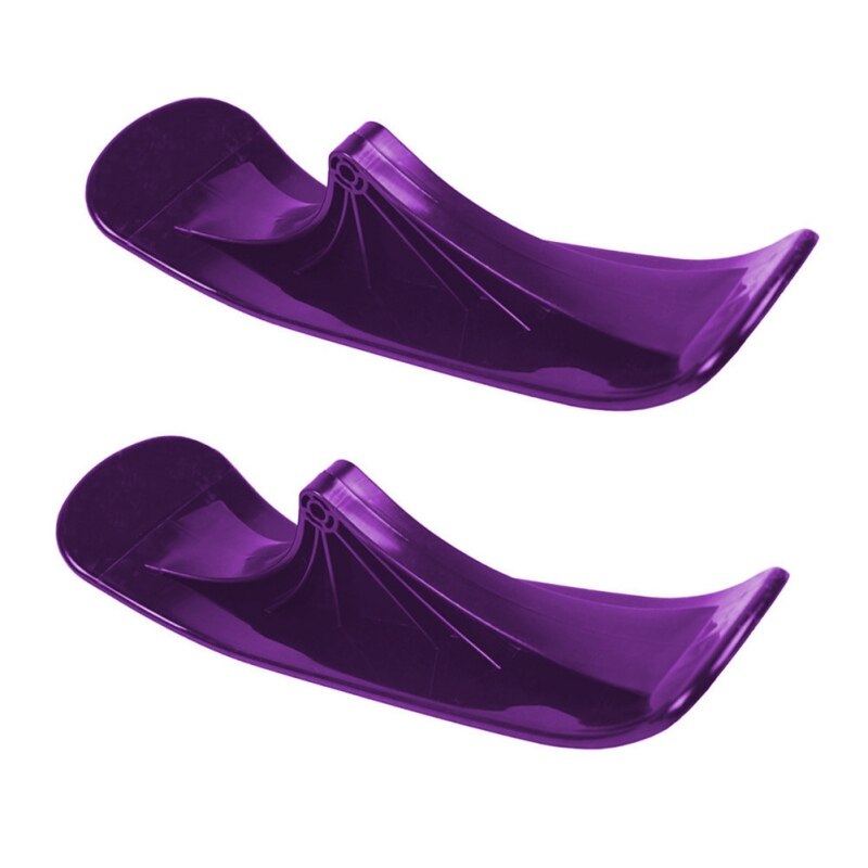 Slitta da sci ruote a doppio uso per bambini Scooter da neve sci Scooter due in uno due tavola da sci accessori multifunzione