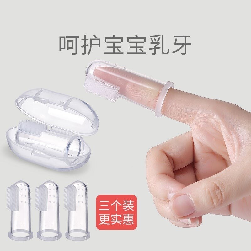 Silicone Baby Tongue Cleaner Baby Tongue Cleaner Baby Infant Toothbrush Children Training Brosse A Dent Baby Brush AC50YS