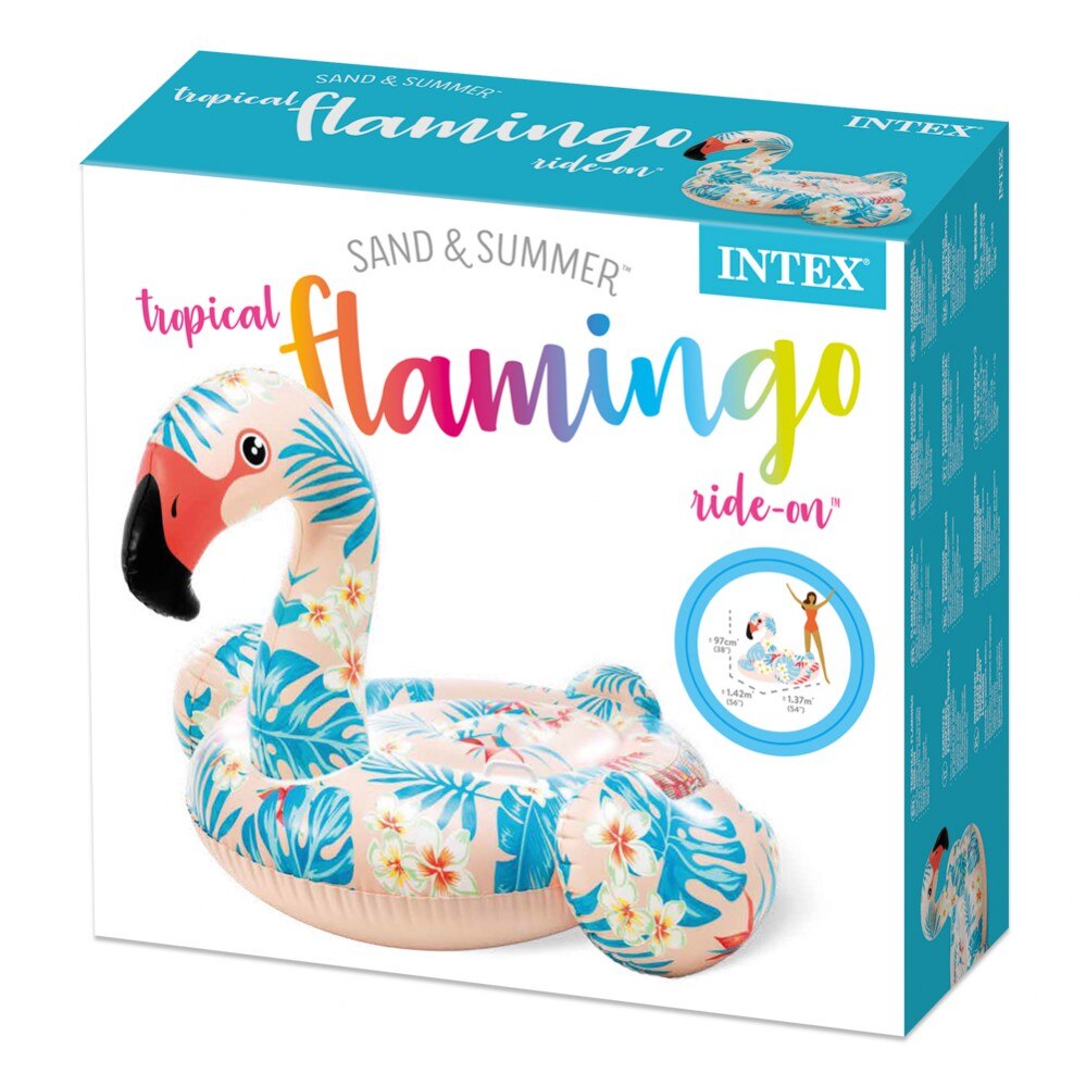 Colchoneta Flamenco Tropical infantil INTEX