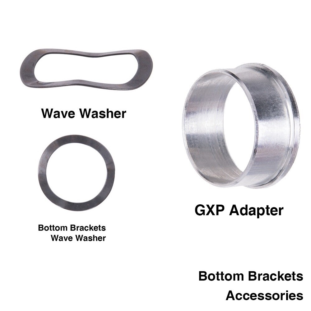Ztto bundbeslag gxp adapter bølgeskive 0.5mm til landevejscykel bb gxp 24 22mm kædesæt bedømt 4.8/5 baseret  on 5 cykeltilbehør