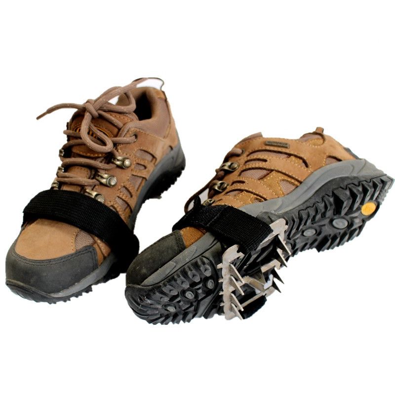 Climbing Equipment Crampons Climbing Crampons Ice Stainless Steel Crampon Snow Ice Sharp Walking Outdoor Hiking Travel kits