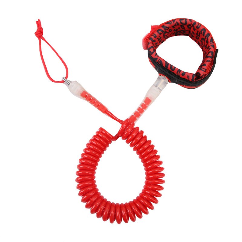 Leash De Surf Yuejuhe Pour SUP, Planche, Kayak - Sangle Élastique TPU, Boucle Cheville Réglable, Sécurité Nautique