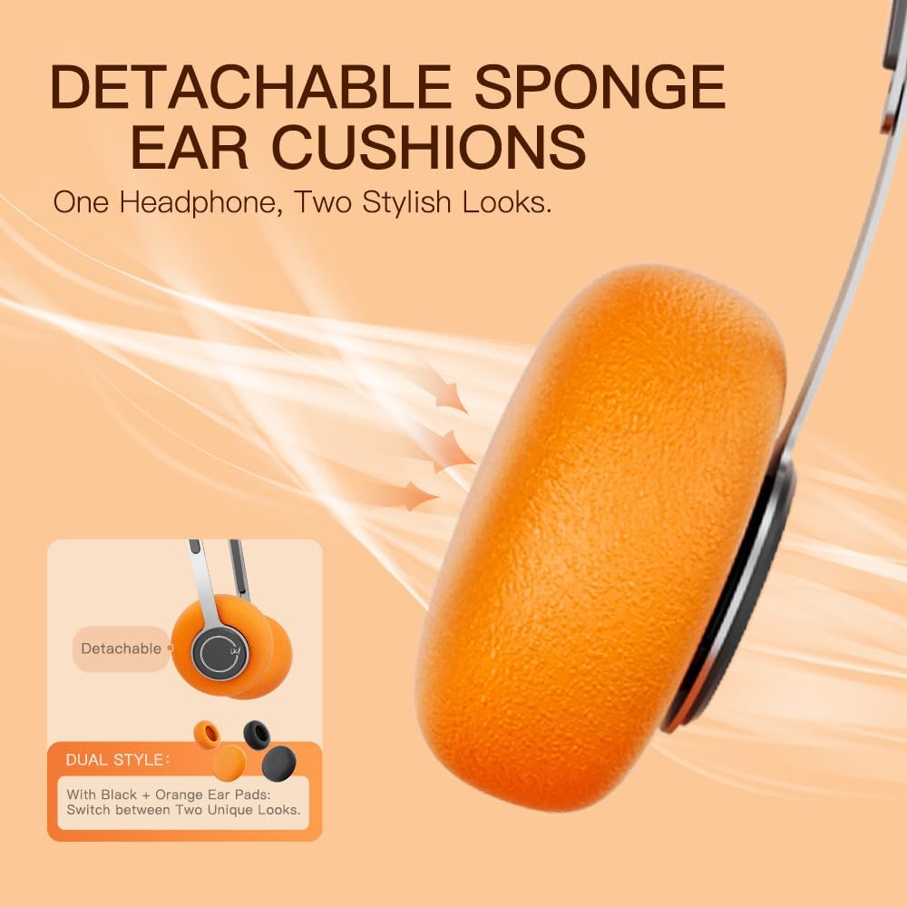 IKF Y3 On Ear Wired Retro Headphones 30mm Speaker HiFi Sound Take Pictures Trendy Pieces Throwback Lightweight