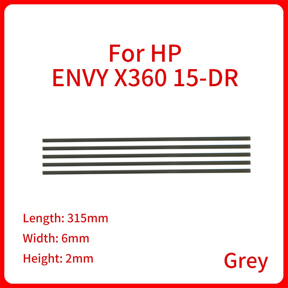 Laptop Rubber Feet For HP ENVY X360 15-DR For Dell Lenovo Bottom Case Foot Pad DIY Bottom Case Foot Pad 315mm /Grey