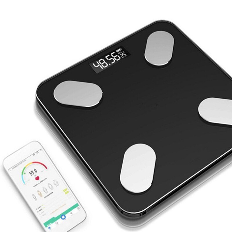 Badkamer Weegschalen Digitale Lichaam Weegschaal Bluetooth Elektronische Outdoor Mini Smart Wegen Samenstelling Analyzer