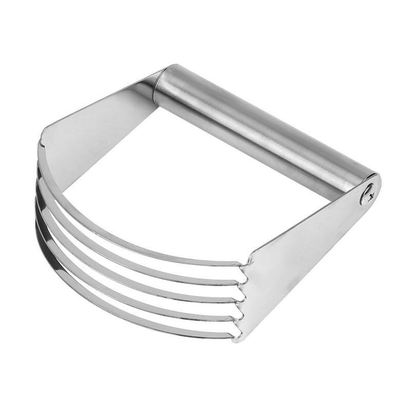 Baking Pastry Blades Butter Lard Manual Dough Blender Stainless Steel Flour Mixer Kitchen Baking Tools: Default Title