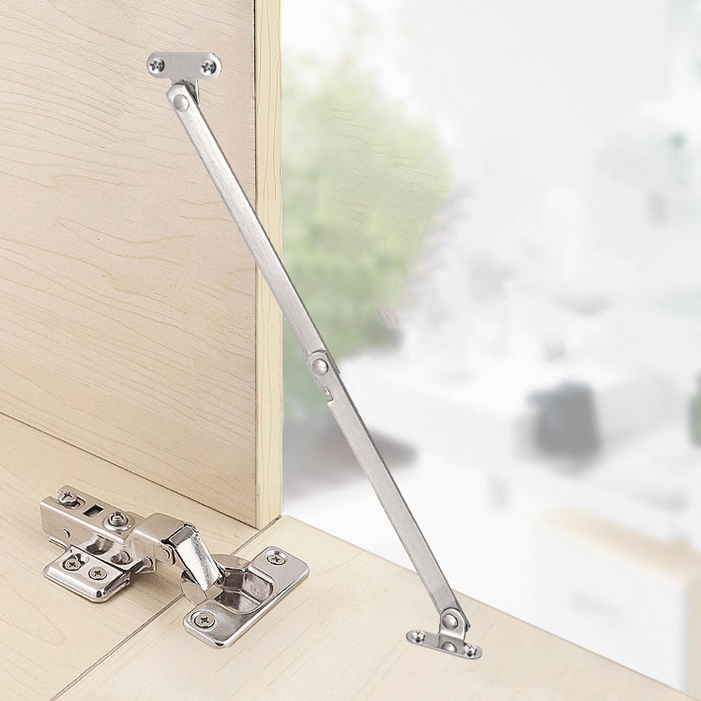 2pcs Folding Cabinet Cupboard Furniture Connector Rod Activities Supported Doors Close Lift Up Stay Support Hinges