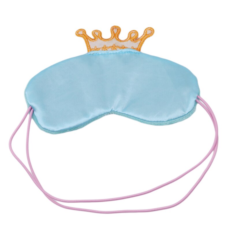 Dame bind for øjnene krone bind for øjnene sød prinsesse lange øjenvipper sovende skønhed bomuld skygge øjenbind åndbart hjælpe søvn værktøj