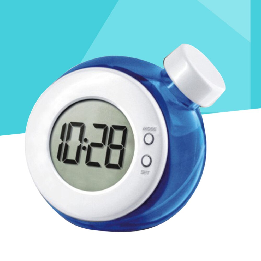Water Energy Clock LED Display Clock Water Jar Clock Battery Include(Red)