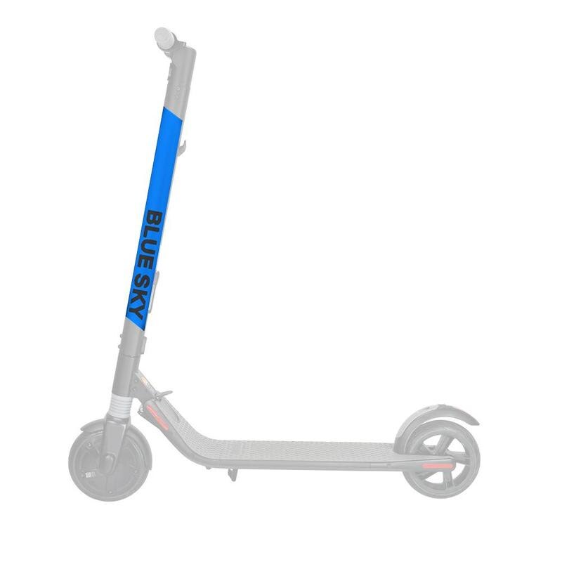 Reflecterende Stickers Styling Voor Xiaomi Mijia M365 Skateboard Scooter Elektr M2F6 Scooter Reflecterende Stickers: blue