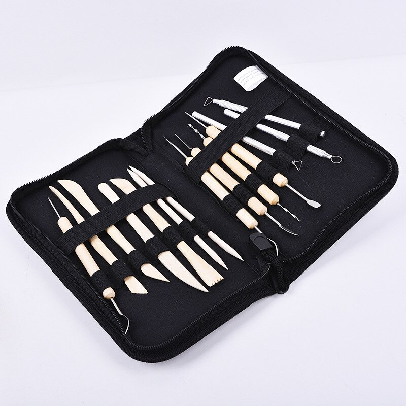 Painting 14 pieces/set of hardcover combination sculpture soft clay clay production toolkit beginner art supplies