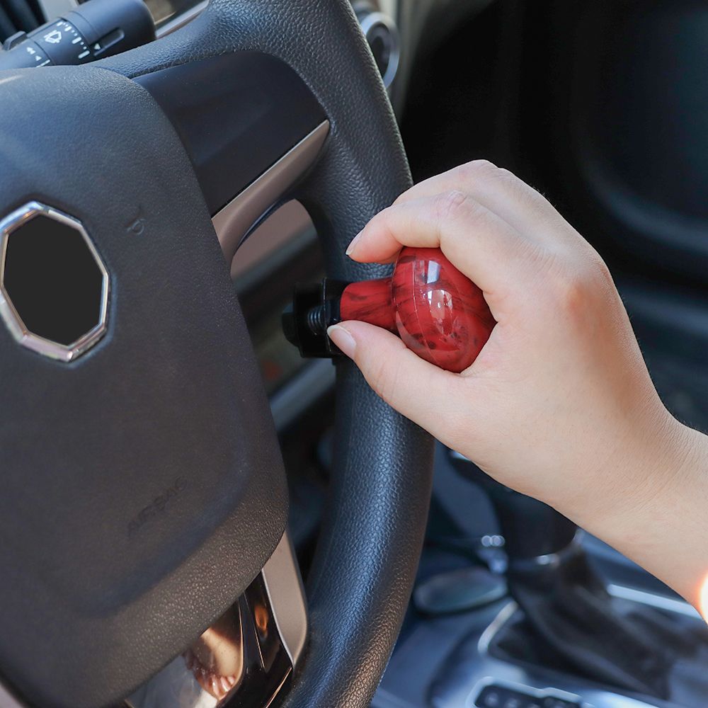 Pommeau de volant universel, 1 pièce, boule de direction, universel, Vintage, grain de bois, accessoires de voiture