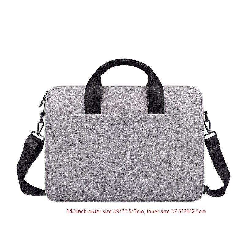 Sacchetto Del Computer Portatile Valigetta sismica Ufficio Alleggerire Up delle Donne degli uomini Alla Moda di Spalla Crossbody borsa Da Viaggio Calcolatore Del Telefono Delle Cellule Del Sacchetto Fornitori di Beni: Heather Gray M