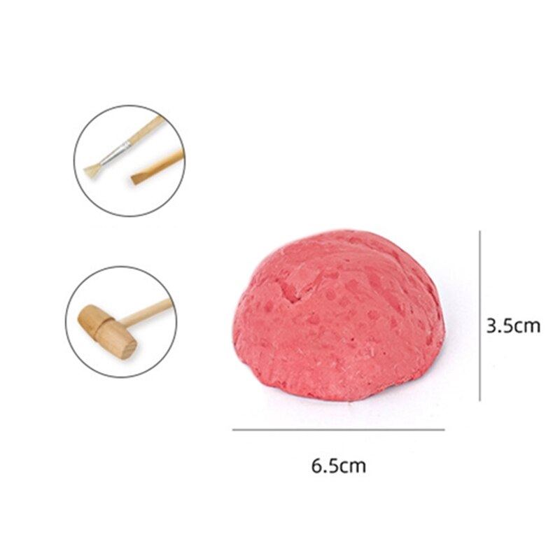 Kleurrijke Edelsteen Graven Kit Opgraving Kit Kids Diy Wetenschap Educatief Archeologische Speelgoed Biologie Speelgoed