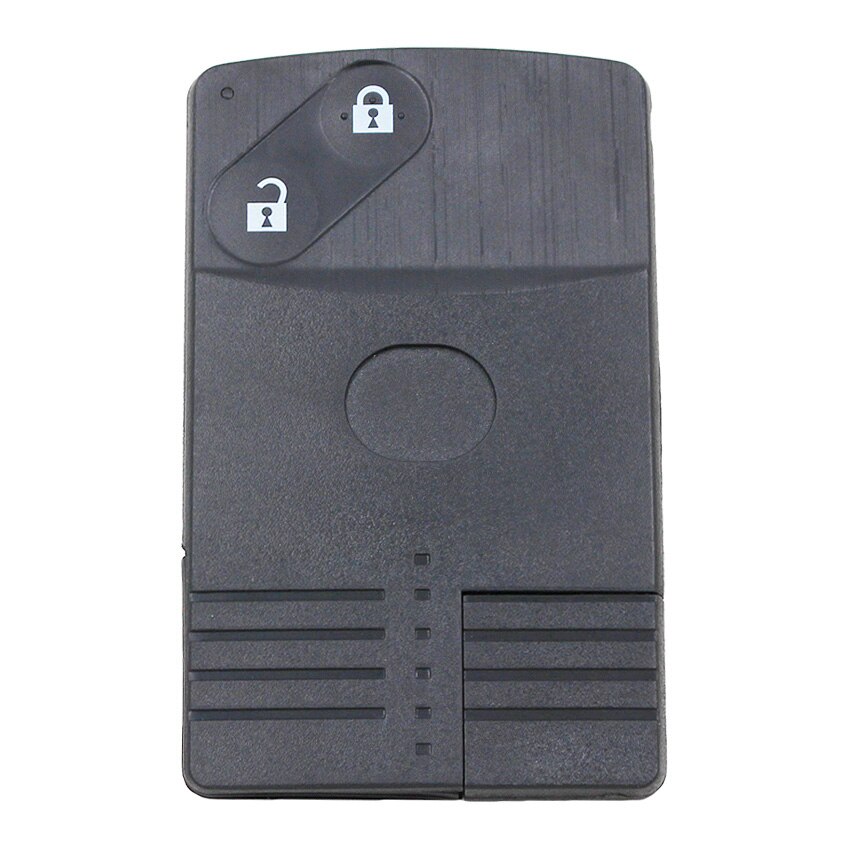 Carcasa de llave remota para coche Mazda 5, 6, CX-7, CX-9, RX8, Miata, MX5, con hoja sin cortar, 2/2 + 1/3/3 + 1 botón: 2 Button
