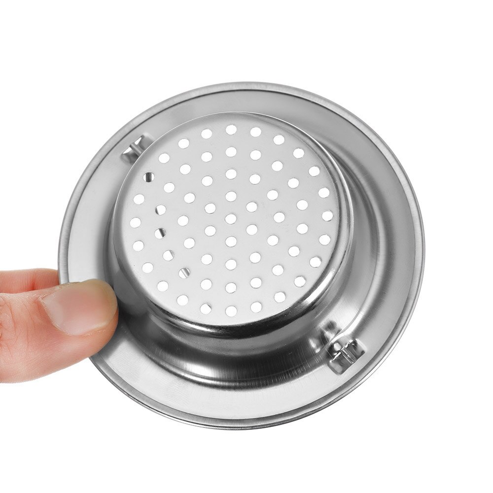 Stainless steel floor drain Portable Handheld Water Sink Plug Floor Drain Kitchen Strainer Sewer Outfall Home Cleaning Tool