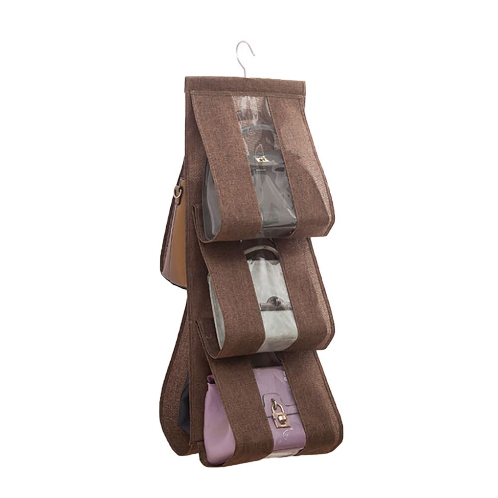 Opvouwbare Opknoping Tas Opvouwbare Plank Bag Purse Handtas Organizer Deur Diverse Pocket Hanger Opslag Closet Hanger: C3