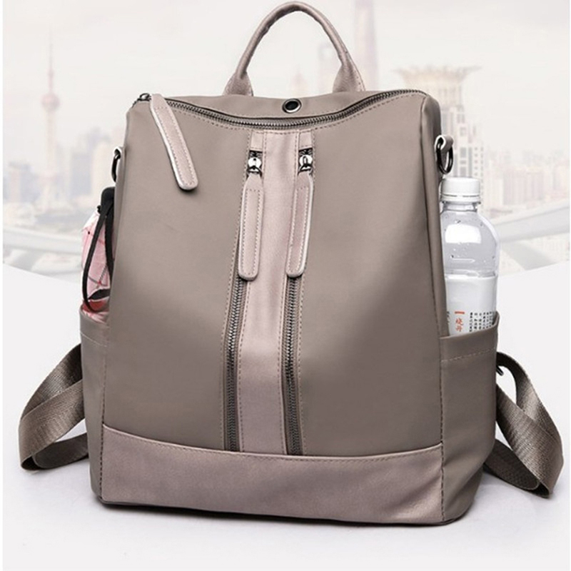 Women Backpack Youth Leather Backpacks for Teenage Girls Female School Shoulder Bag Bagpack Zipper Bags