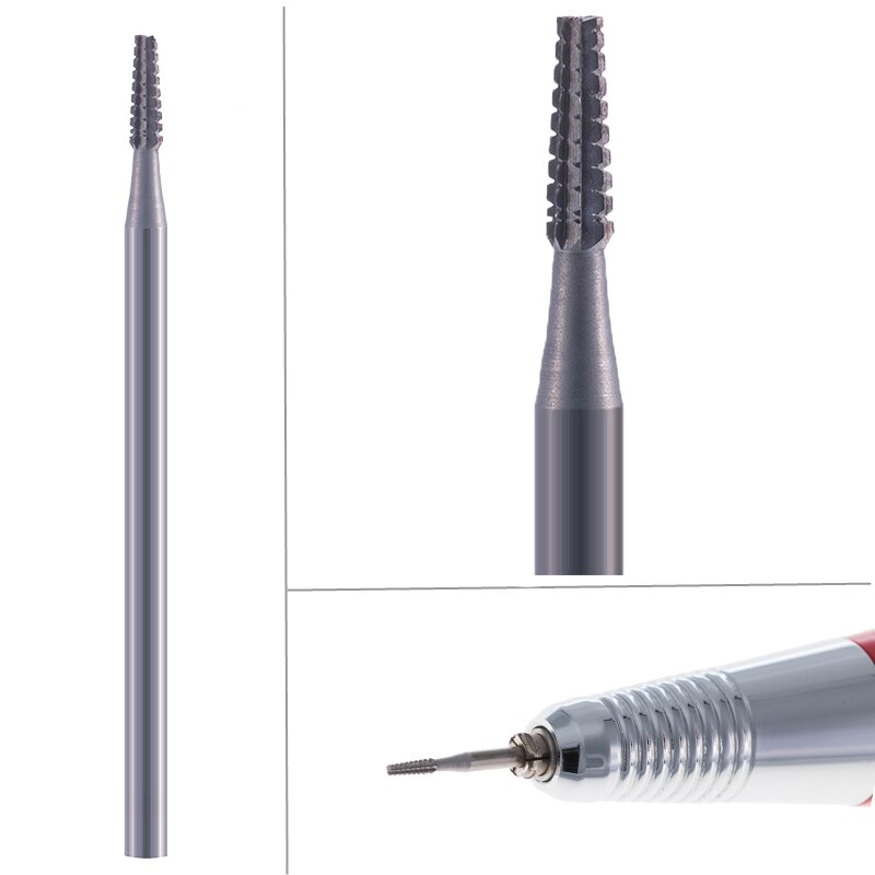 Super 1PC Cuticle Clean Nozzle Bit Nail Drill Bit Milling Cutter For Nail Art Electric Nail Drill Manicure Machine nail tools