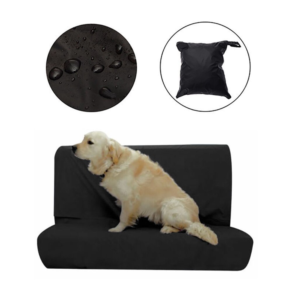 Universal Car Rear Back Seat Protective Waterproof Nylon Cover Cushion Protector