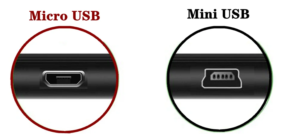 Micro USB/Mini USB 5-pins mannelijke naar USB mannelijke adapter, 90 graden dubbele bocht (omhoog/omlaag/links/rechts), korte kabel 25CM/1M/3M/5M