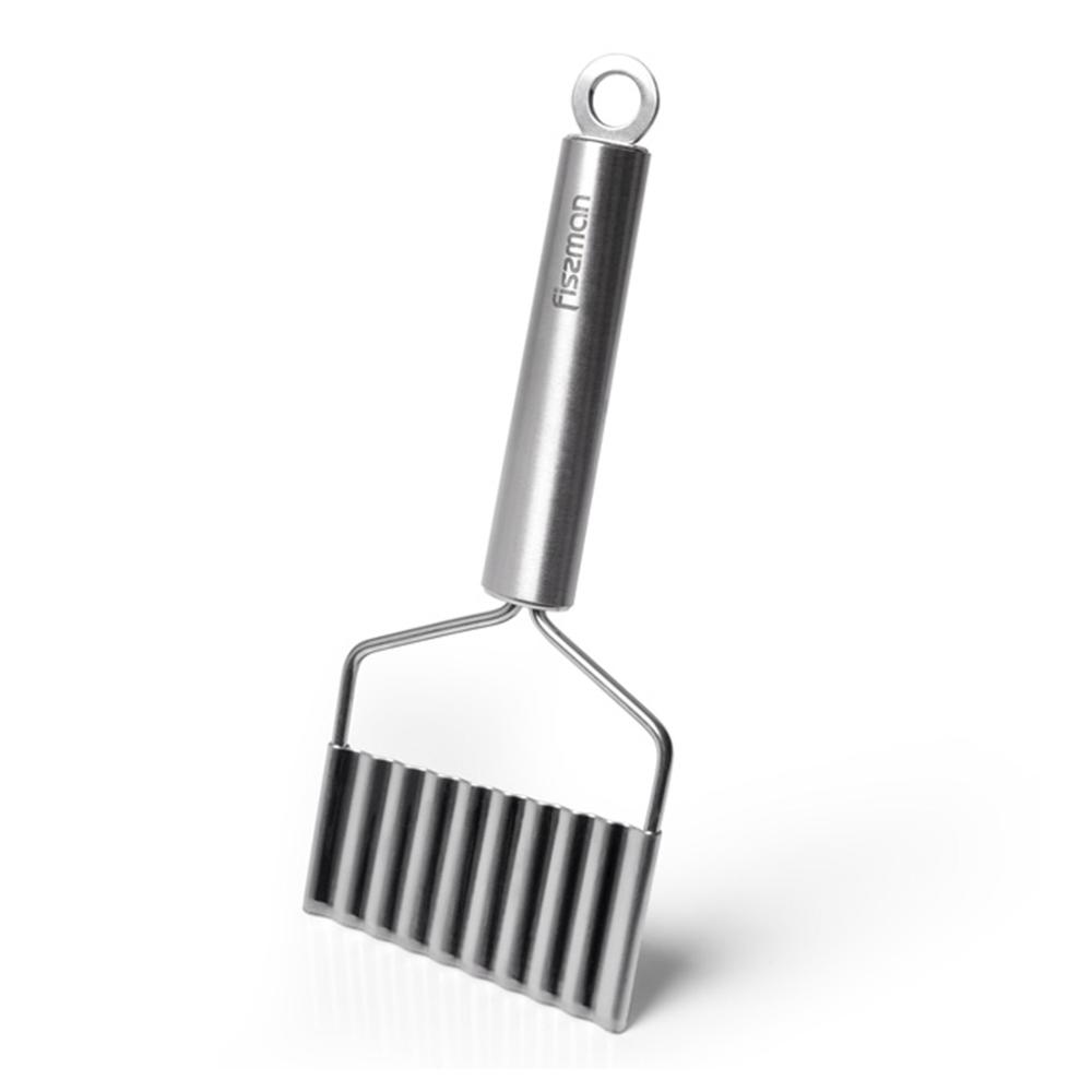 Fissman Staninless Steel Crinkle Chip Cutter Potato Slicer Kitchen Accessories