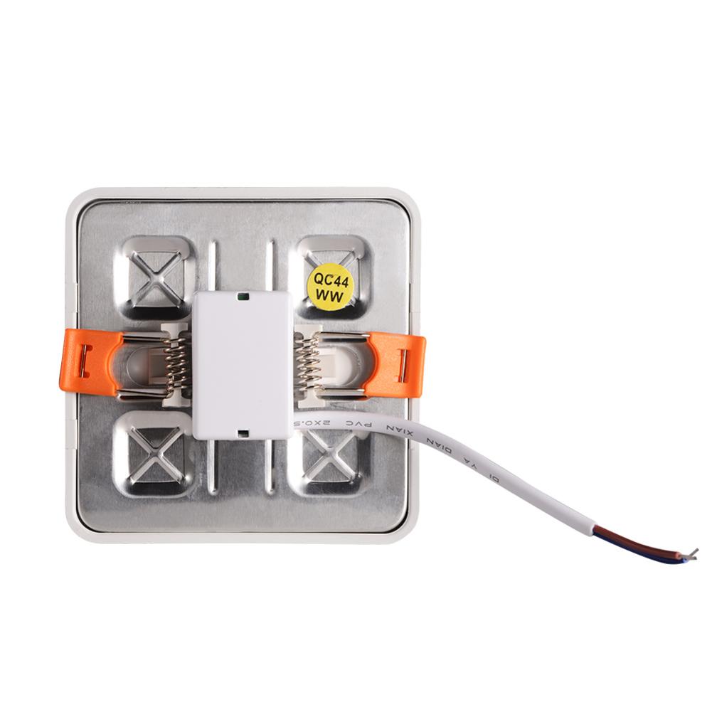 LED Panel Light Square Ultra Thin LED Downlight AC85-265V 6W 8w 15w LED Ceiling Recessed Light For Indoor Bathroom Illuminate