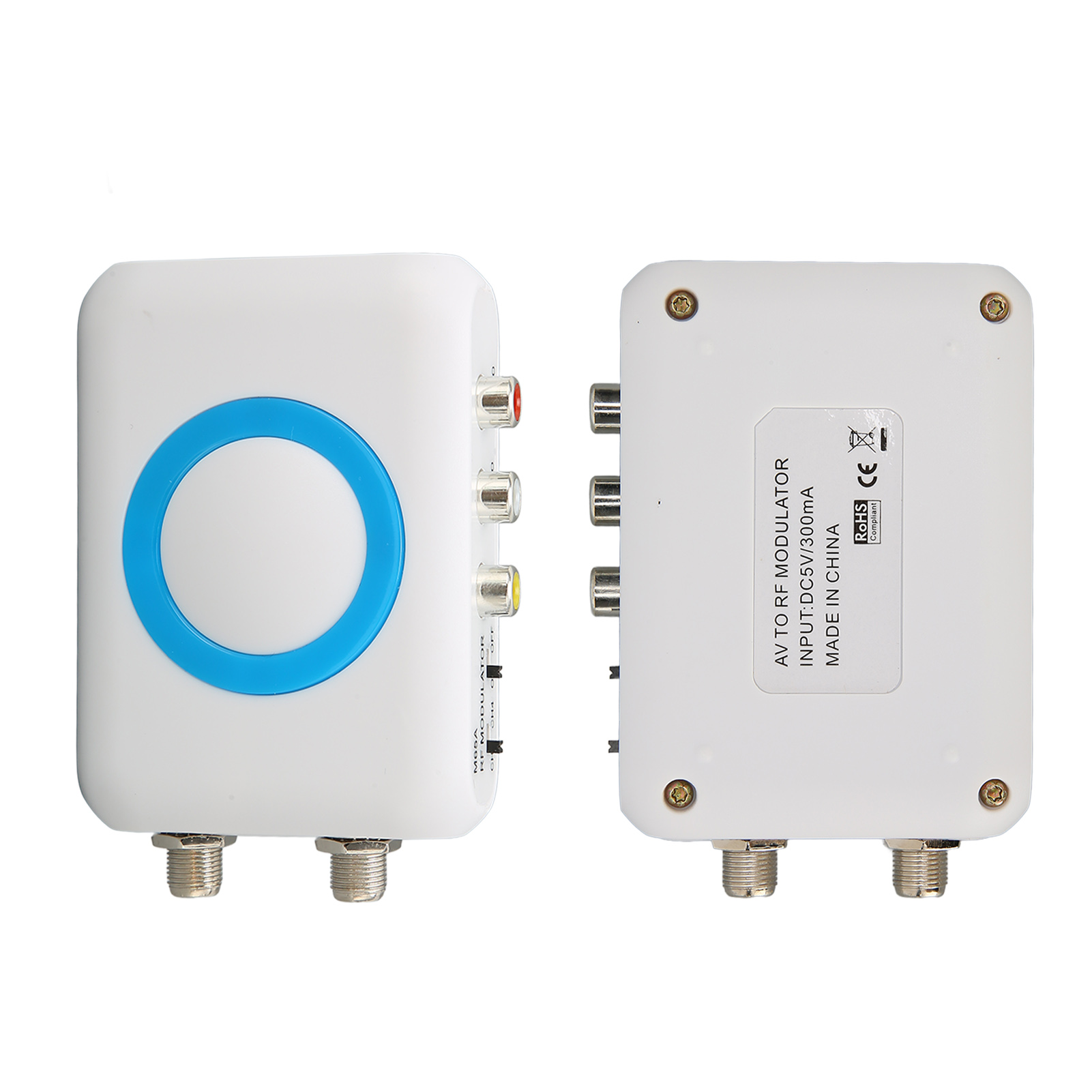 Modulatore RF M65A‑NTSC con supporto per uscita AV, convertitore demodulatore VHF professionale HD per sistemi CATV