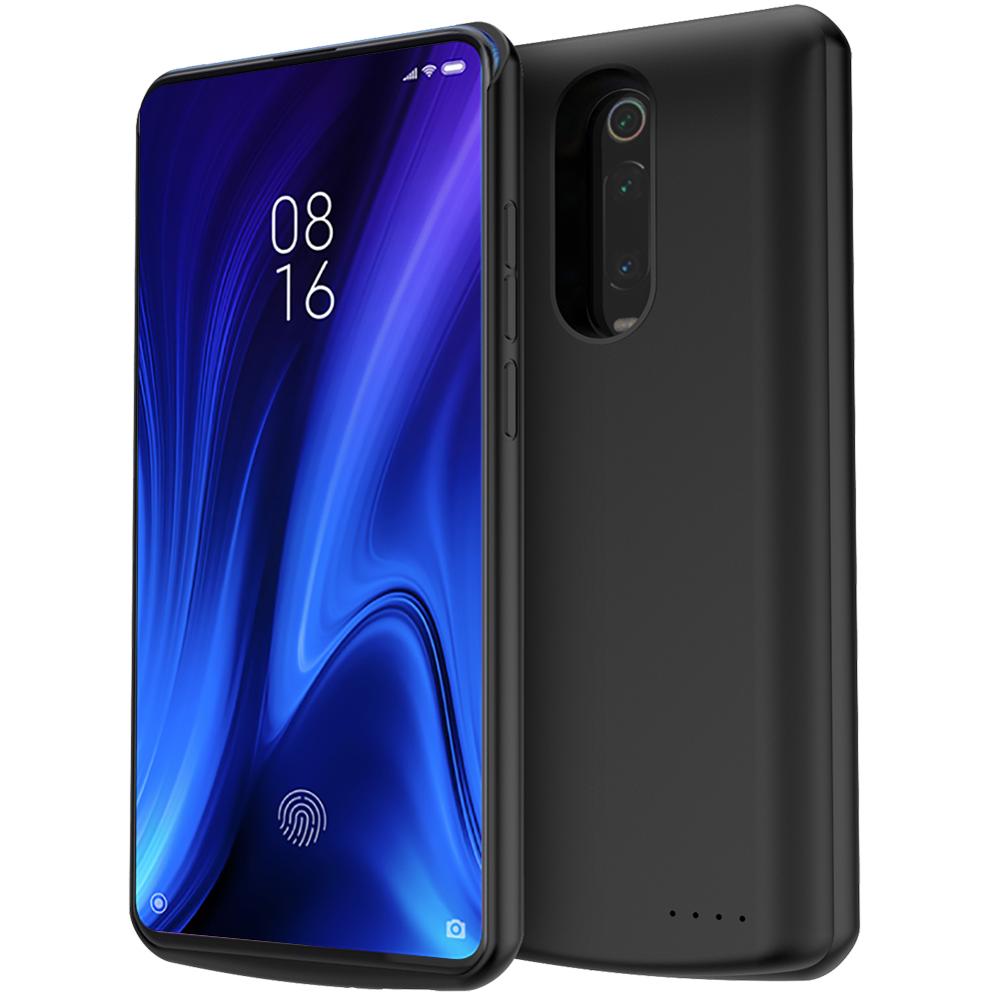 6500 mah akkukoteloa puhelinlaturi xiaomi  mi 9t pro virtakotelolle ulkoinen akkuvirtalähde xiaomi  mi 9t latauskotelolle