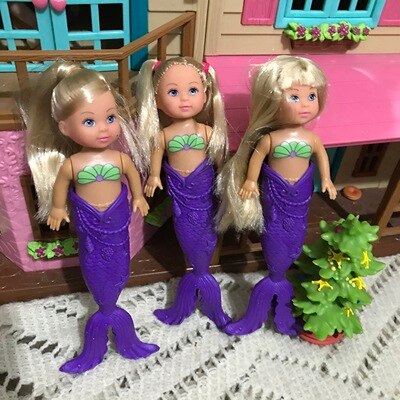 Kleine Zeemeermin Kleine Kelly Kerry Pop Meisje Speelgoed 18Cm Vervanging Beweegbare Pop