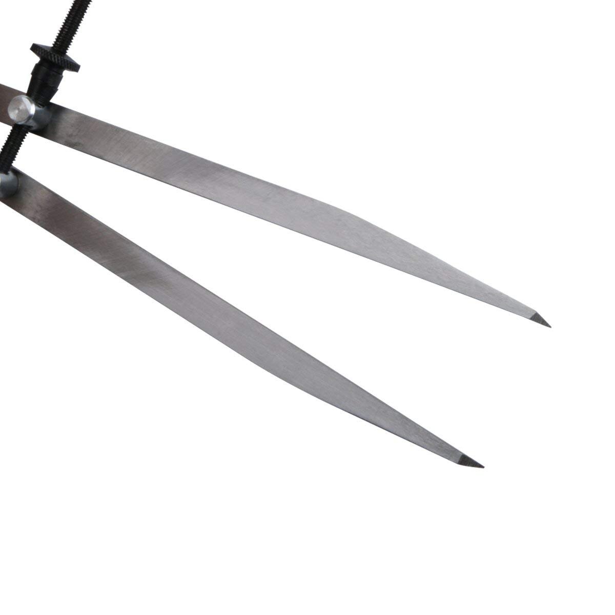 Spring Inside Outside Divider Caliper Set 9.8-inch Machinist Tools 3-pack