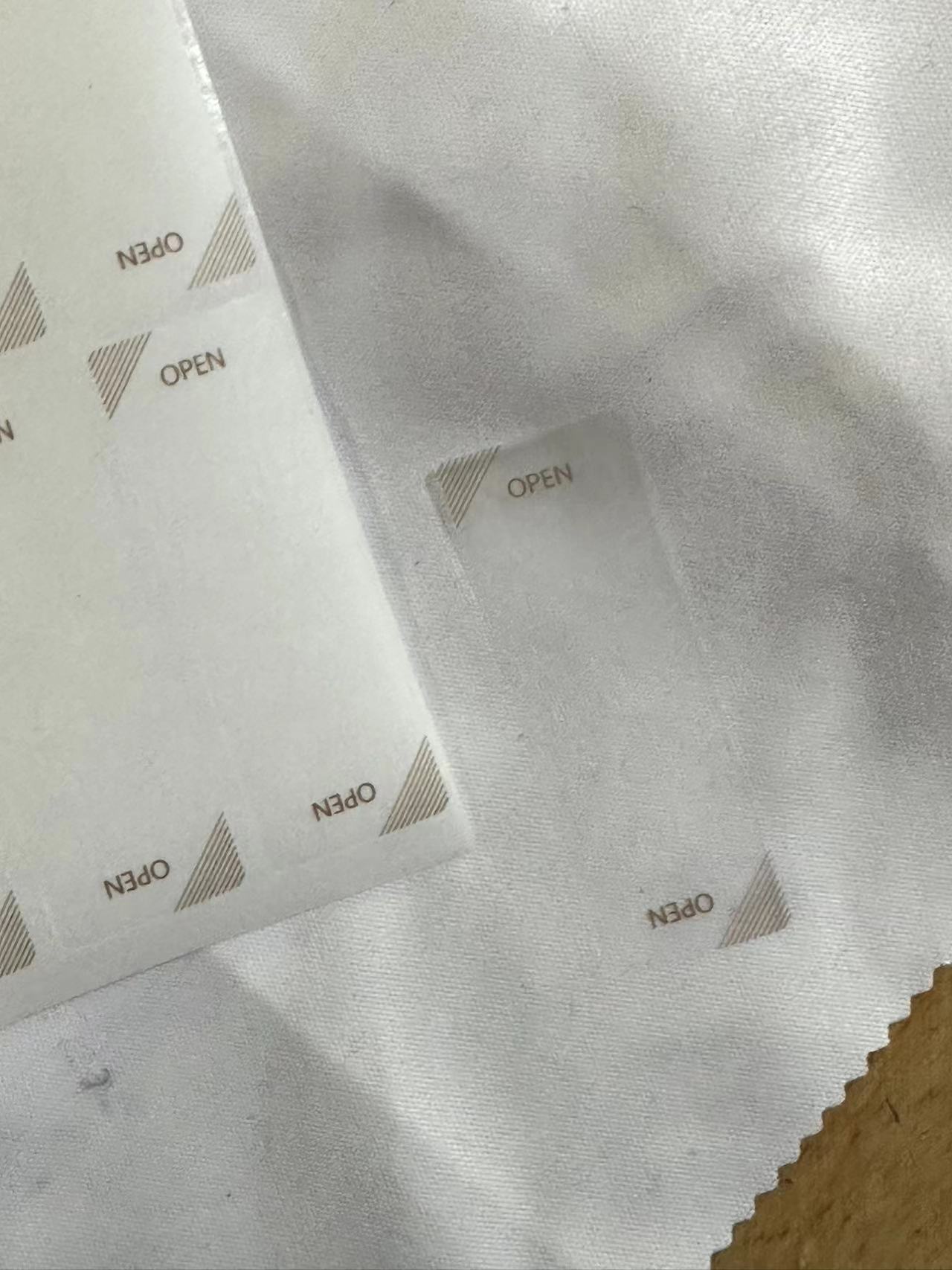 100pcs/16mmX45mm Seal Label Sticker For Phone Package box sealing strip Free Ship