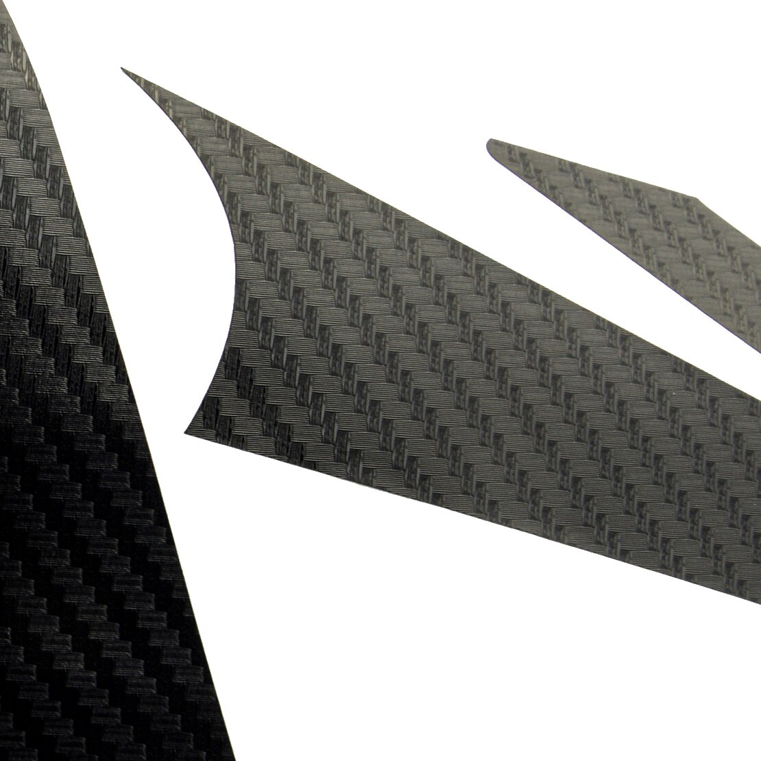 4x Car Left Right Front Rear Wheel Hub Sticker Trim Decor Fit for Hyundai Tucson 2022 Black Carbon Fiber Style Plastic