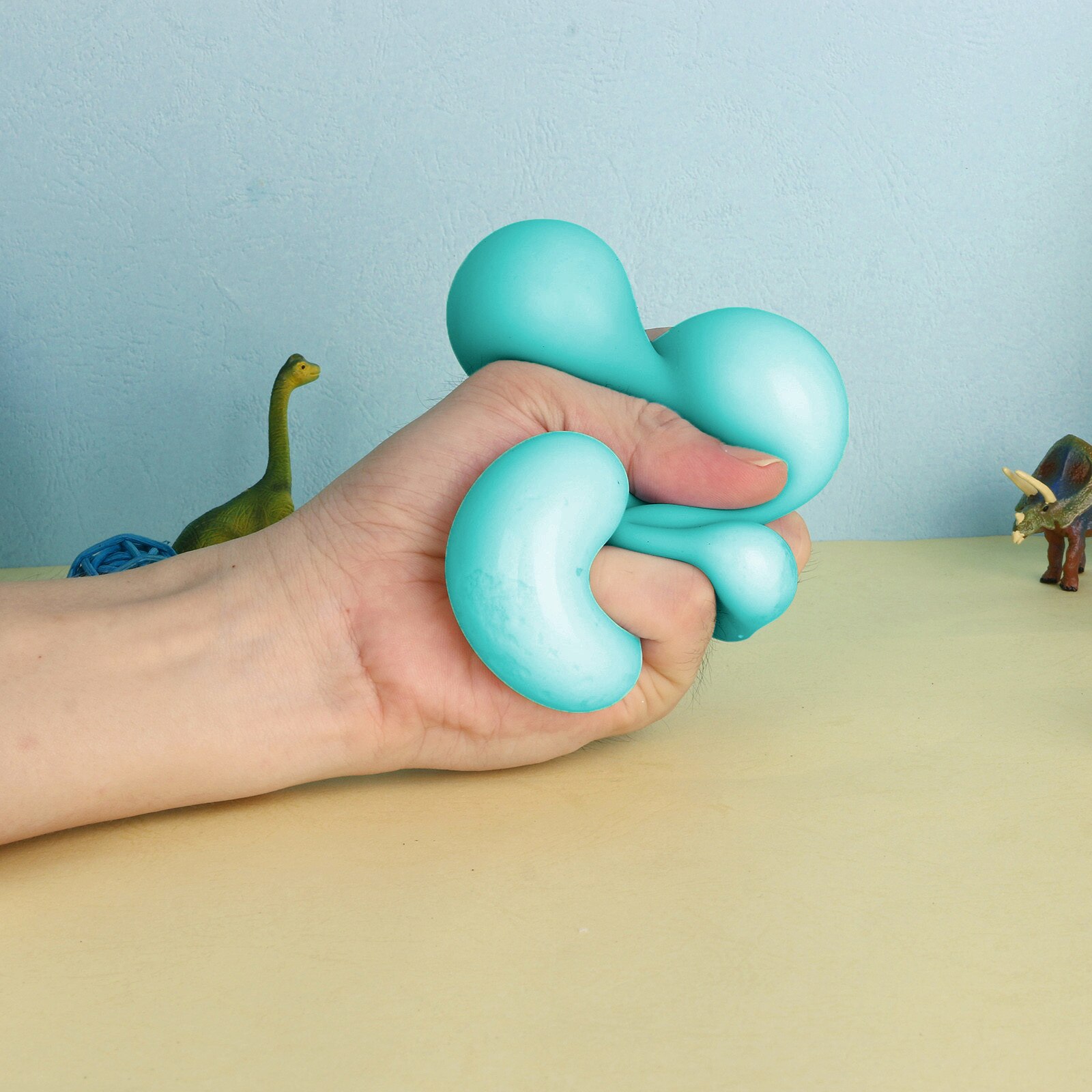 Bunte freundlicher Erwachsene Weichen betonen Linderung Kugeln Zappeln Spielzeug betonen Ball squishy Hand Griff Druck Kugeln einfache Grübchen Spielzeug