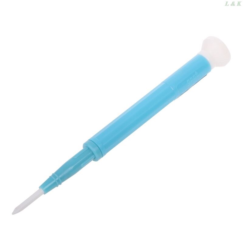 DIY Adjust Frequency Ceramic Screwdriver Anti-static Non-conductive Non-magnetic Slotted Screw Driver Repair Hand Tool