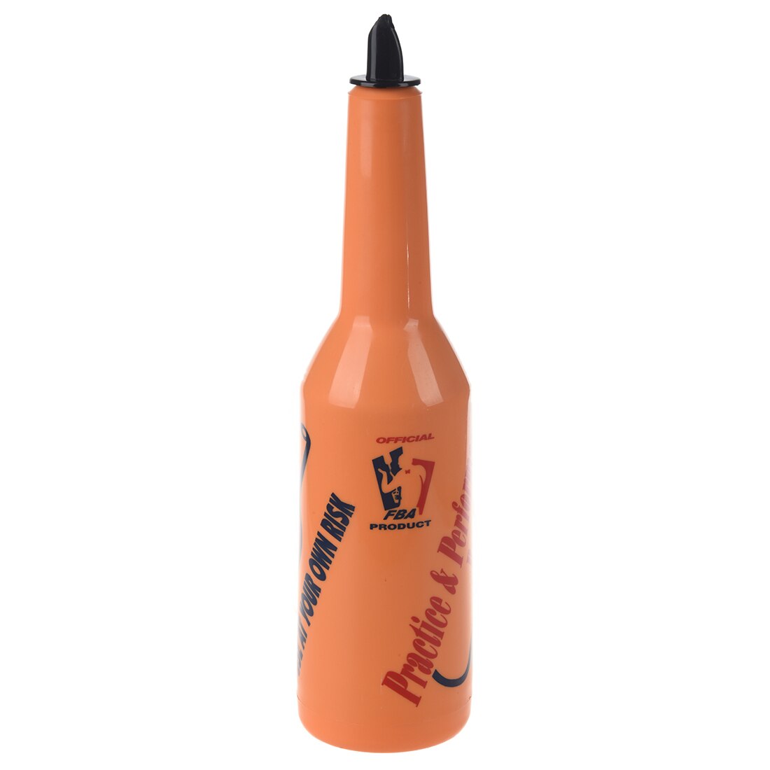 Garrafa de Vinho Coqueteleira Shaker Flair Bartending Prática Bartender Bar Pub (7 cores para opções): orange