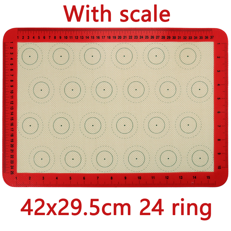 Siliconen Bakmat Non-stick Oven Vel Liner Bakkerij Keuken Bakvormen Accessoire Gereedschappen Gebak Macaron Pad Voor Koekjes: MULTI