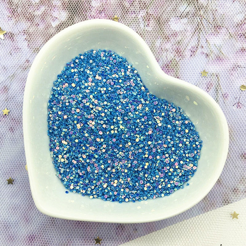 Multi taille 1mm 2mm cercle point forme Pvc Paillettes en vrac fête artisanat Nail Arts Sequin mariage décoration confettis 10g
