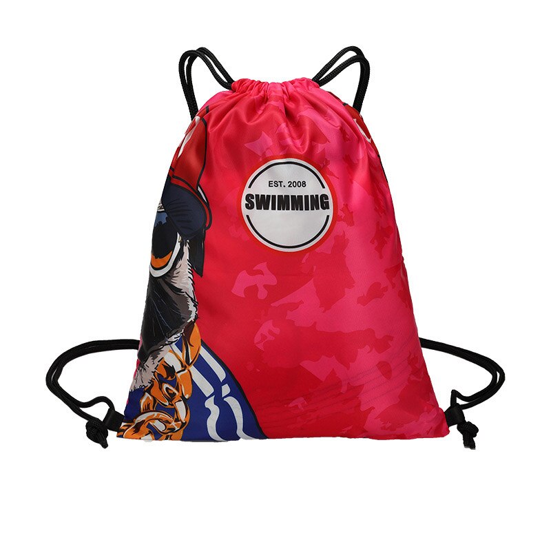 Sac de sport Portable sac de natation étanche Double épaule cordon humide et sec sac de voyage pour les femmes enfants: E